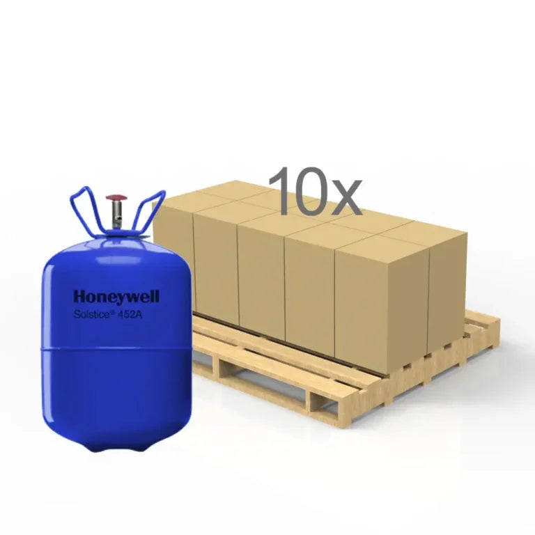 R452A Refrigerant 25 LBS QTR PALLET (10 Cylinders)